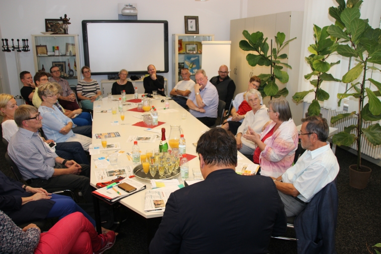 Ehrung der Stolperstein-Aktiven