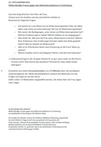 Aufgabenbögen für Kleingruppen